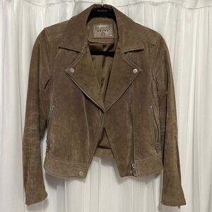 Genuine Leather Suede Jacket - BlankNYC